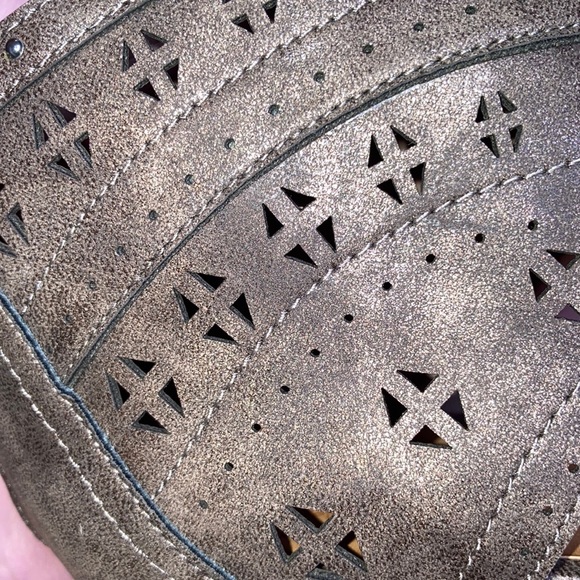 SUGAR Stone Metallic Bootie Size 8 M - Picture 8 of 10